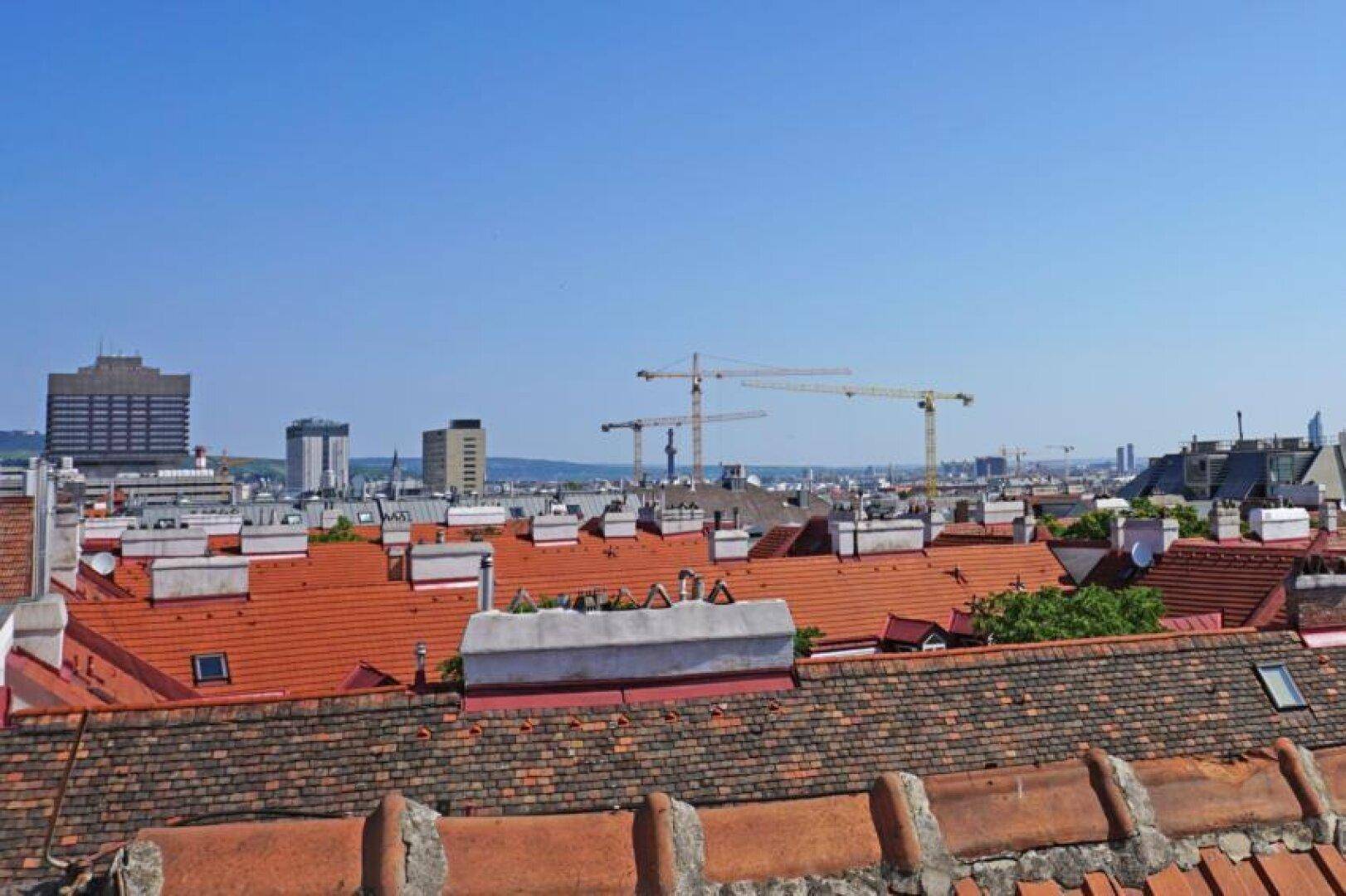 Dachterrasse Ausblick