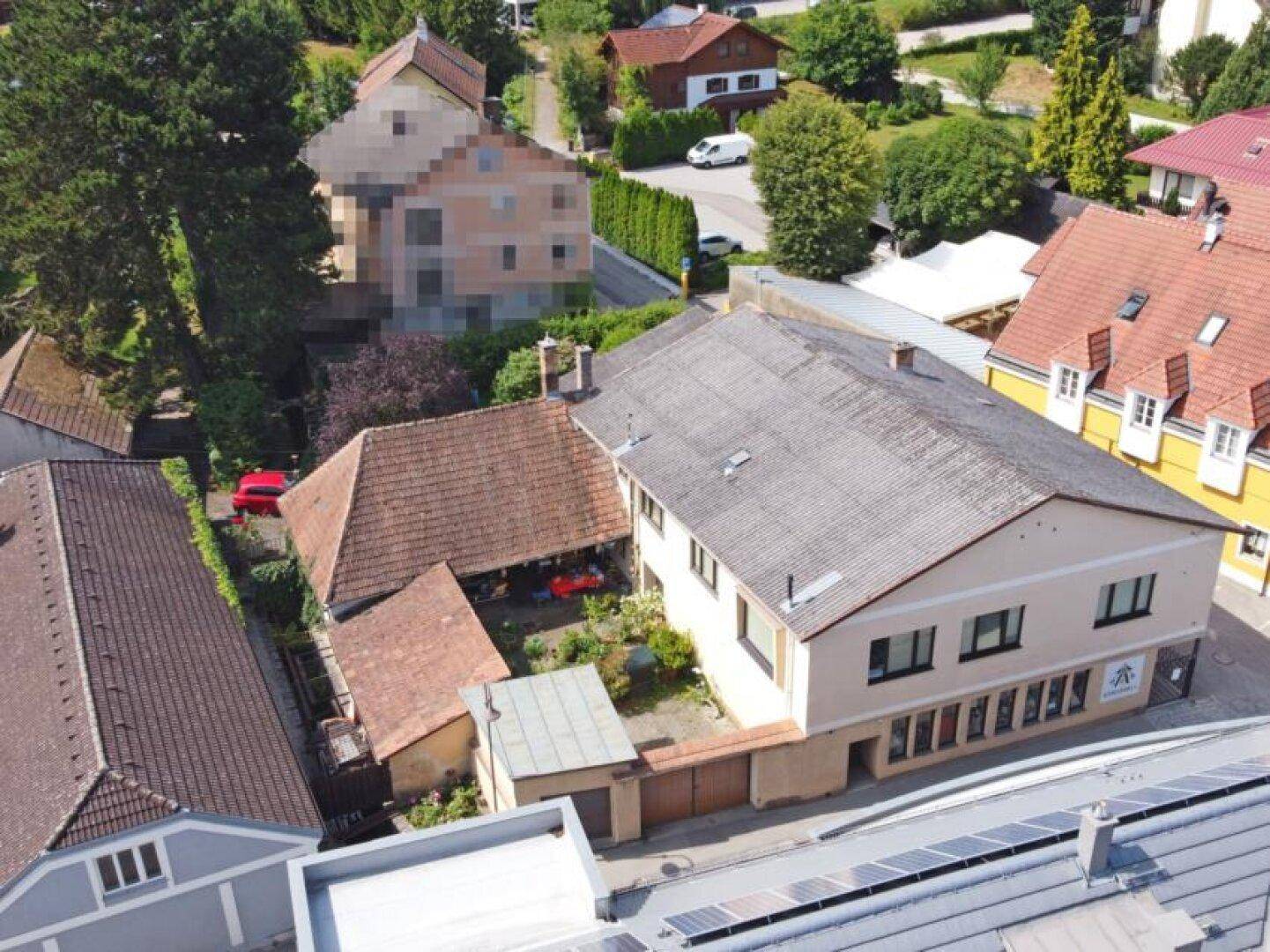Bauträger-Grundstück mit Altbestand im Ortszentrum/Kerngebiet von Maria Anzbach - Ansicht 3