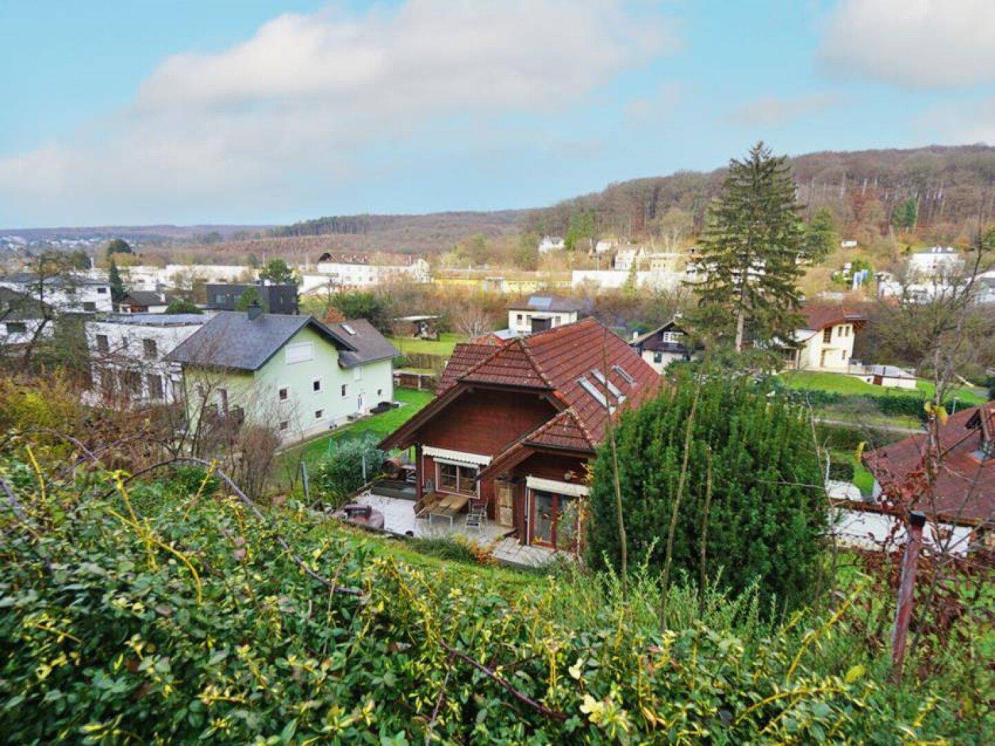 Gartenausblick