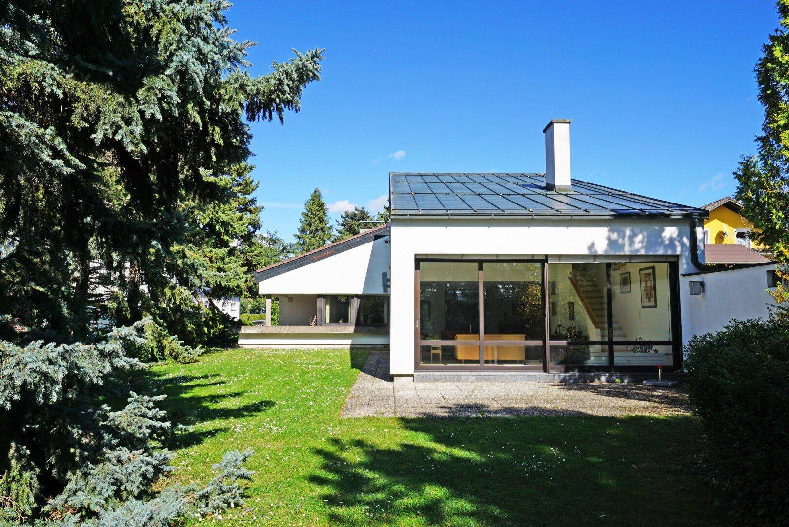 Zubau und Terrasse