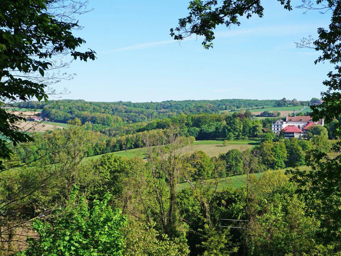 Ausblick Richtung Kloster Stein