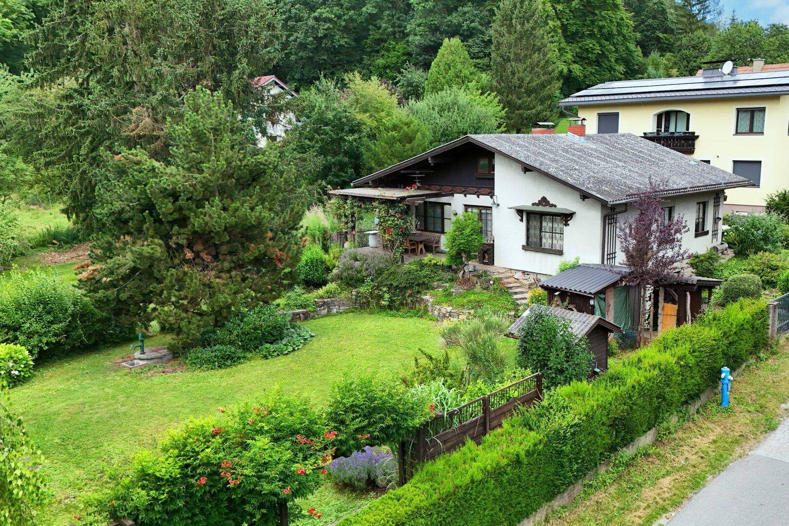 Drohnenansicht Südost nach Nordwest