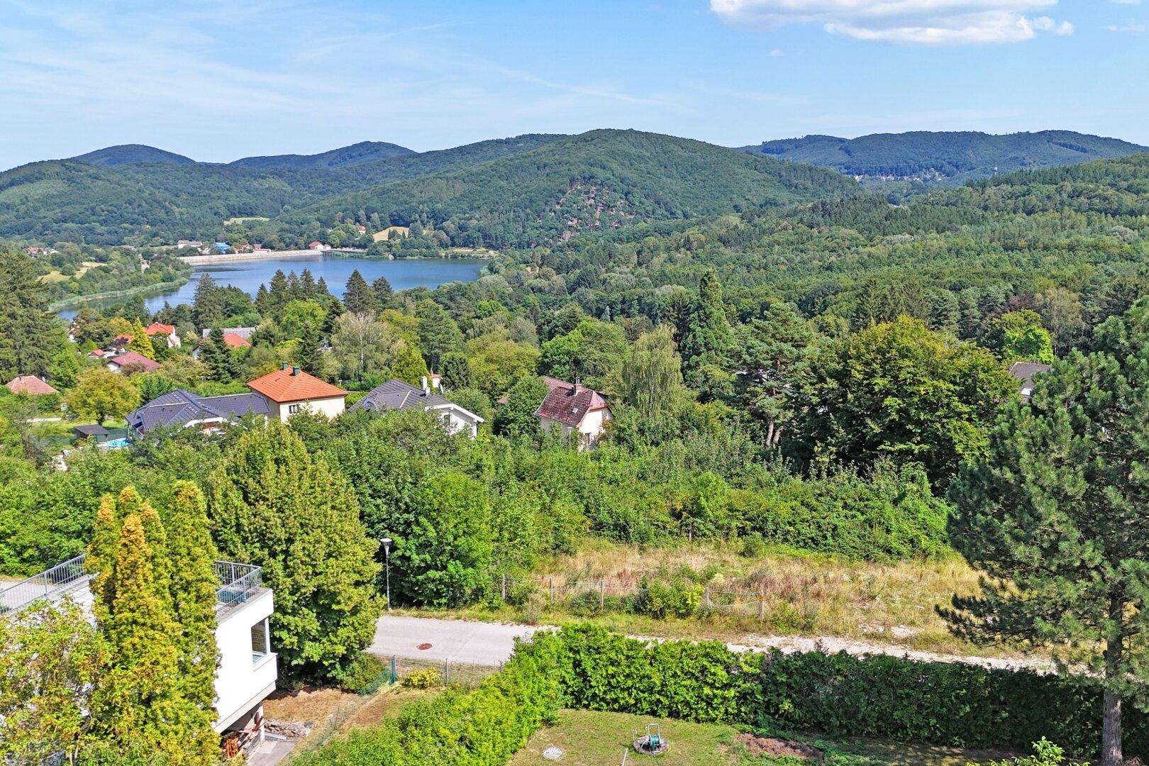 Ausblick zum Wienerwaldsee