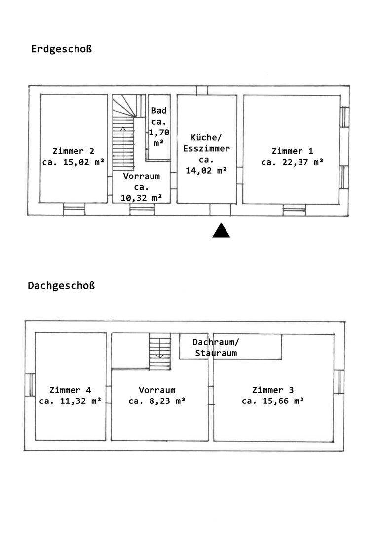 Grundriss Skizze