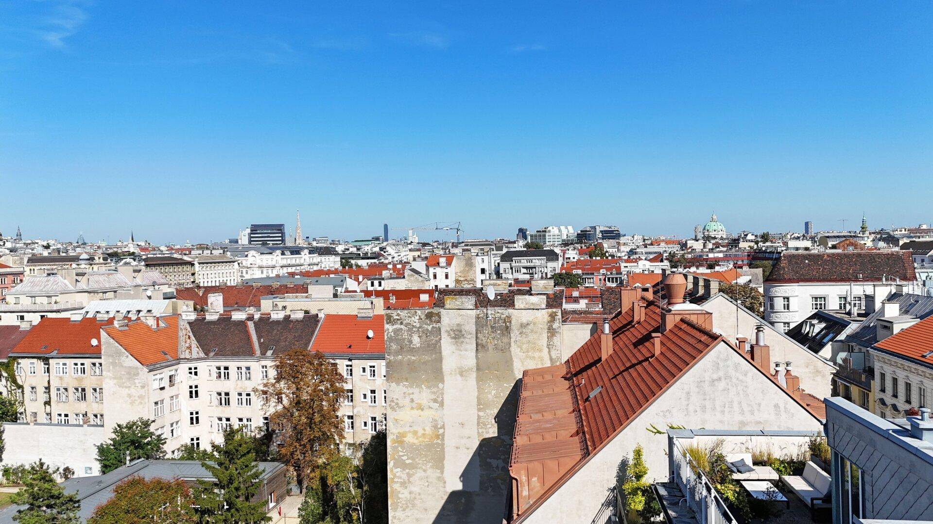 traumhafter Ausblick nach Südosten