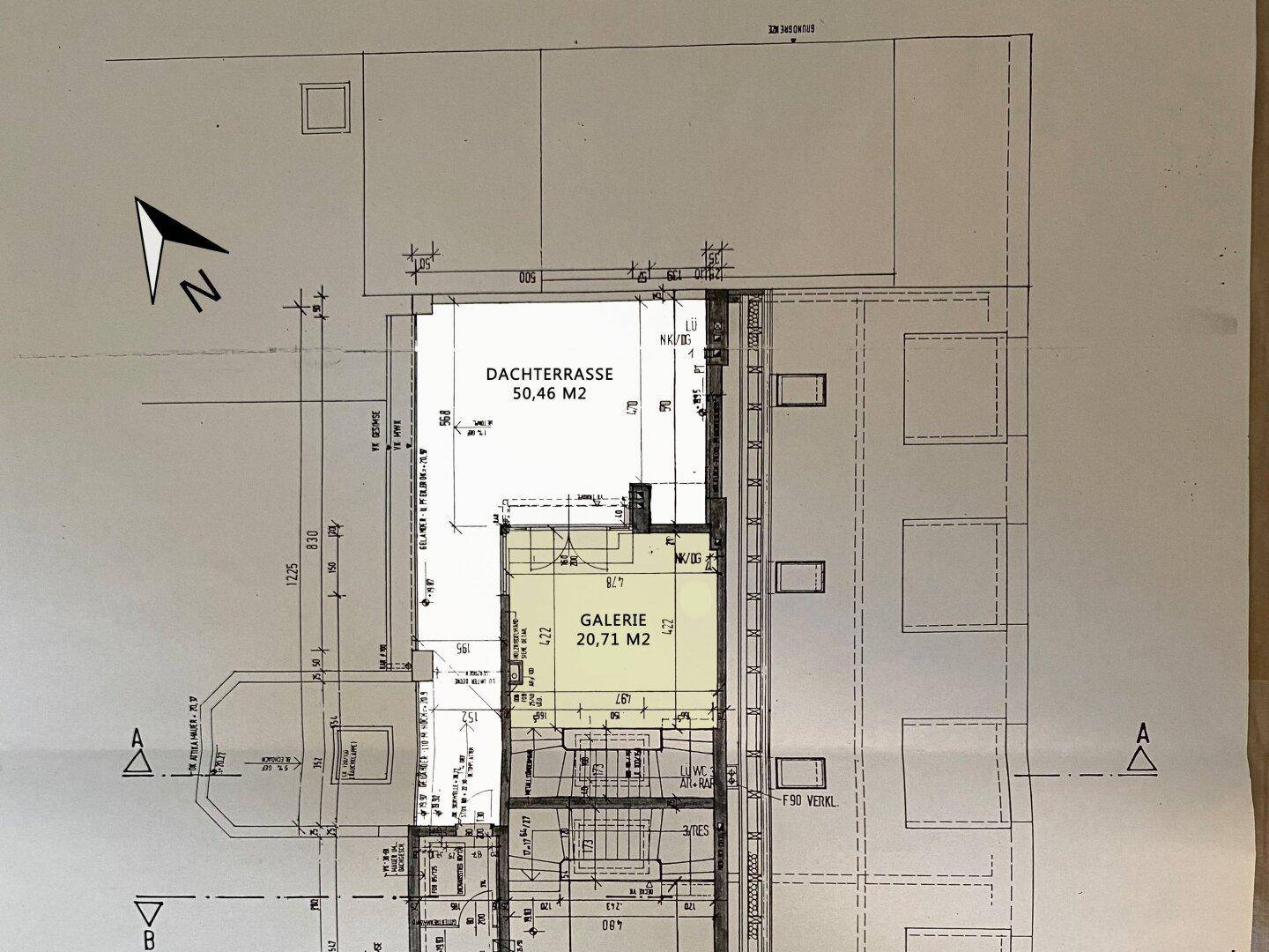 Grundriss Skizze 2. Dachgeschoß