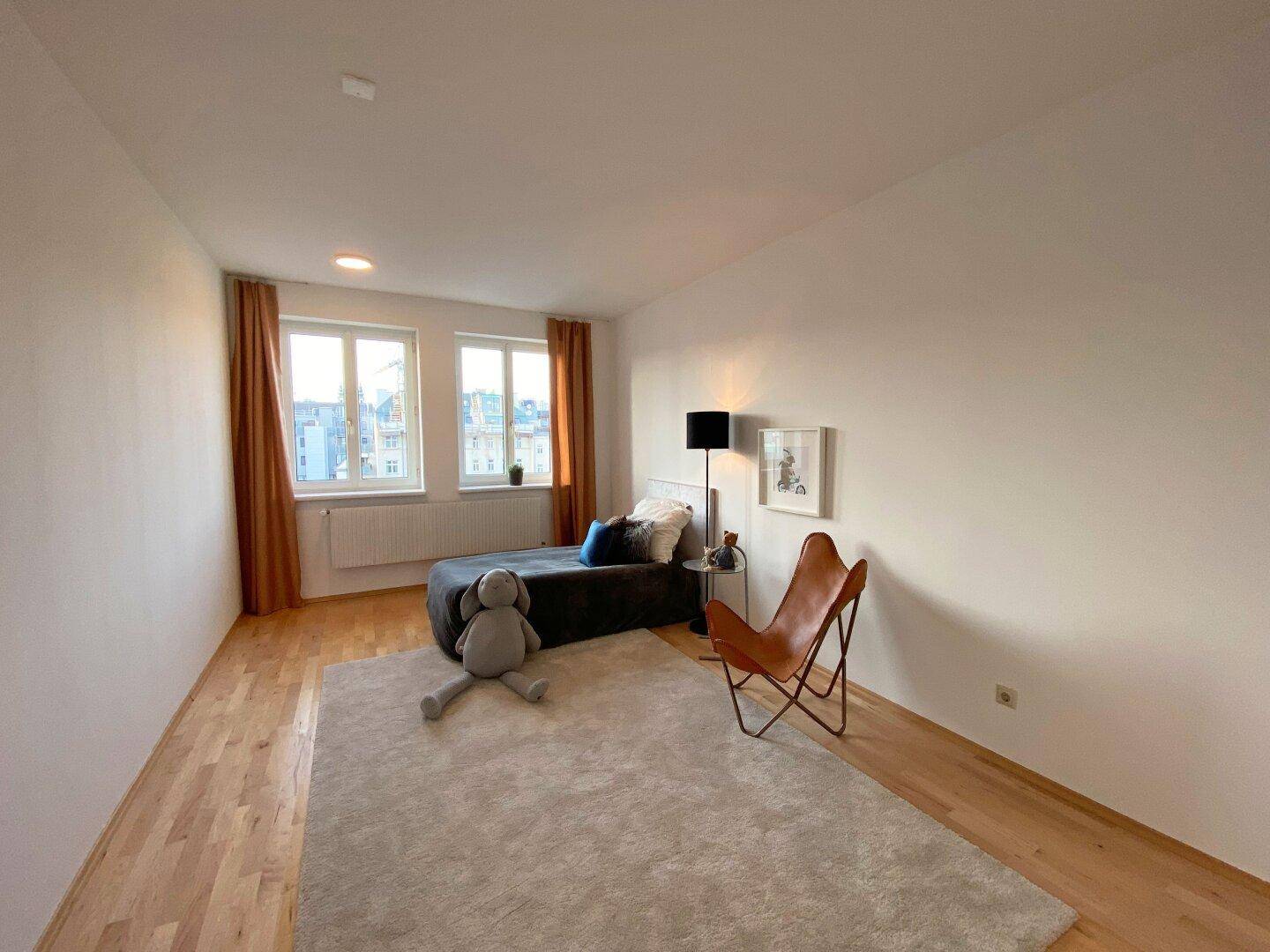 Zimmer nach Nordwesten (16,58 m²)