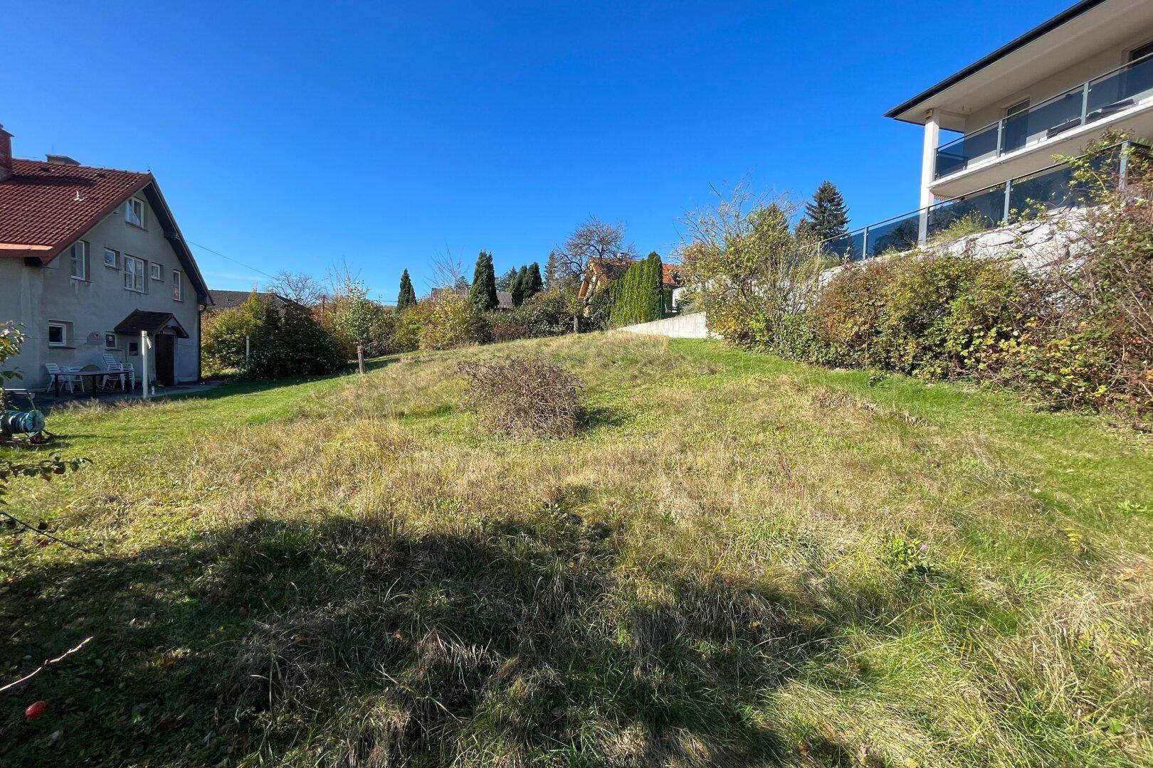 Sonniges Baugrundstück in traumhafter Südlage in Pressbaum - Ansicht 5