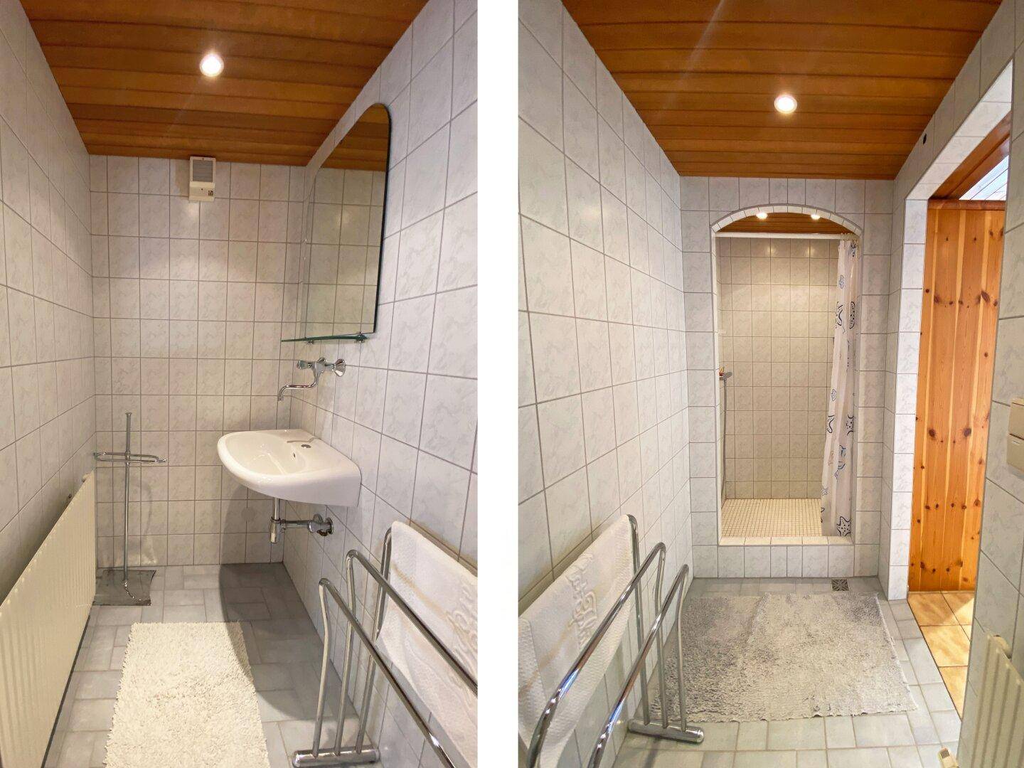 Duschbad im Kellergeschoß