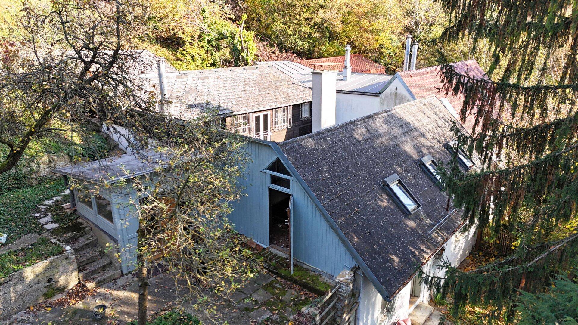 Luftbild Einfamilienhaus