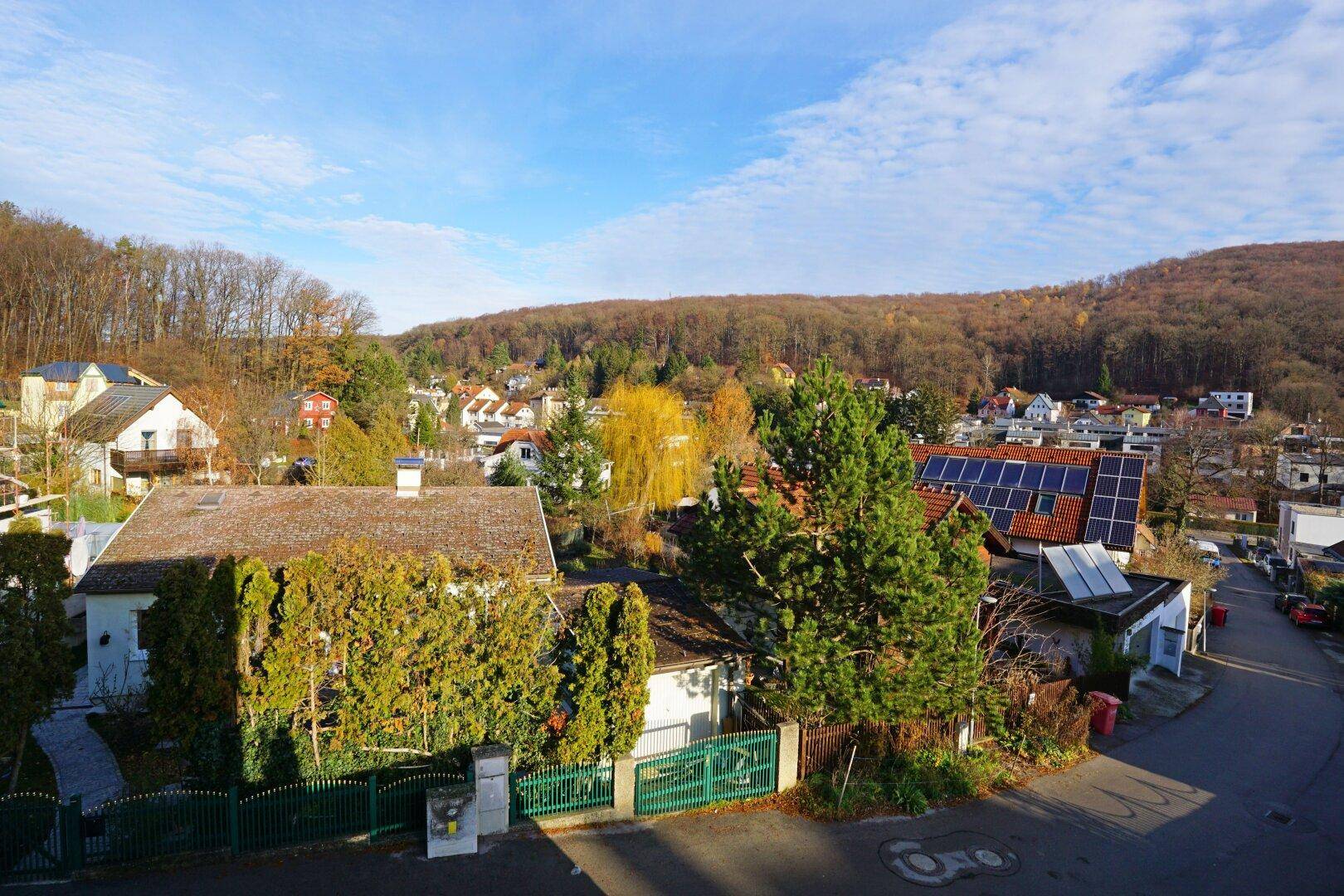 Ausblick vom Badezimmer