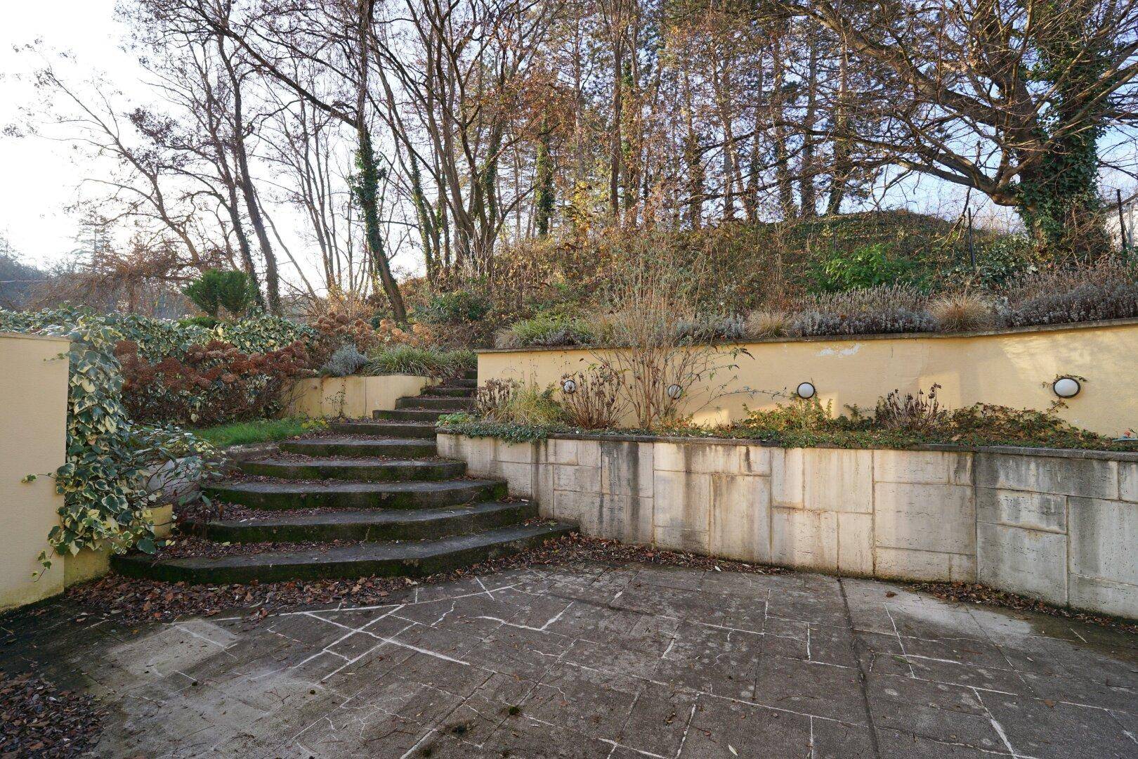 Terrasse und Garten