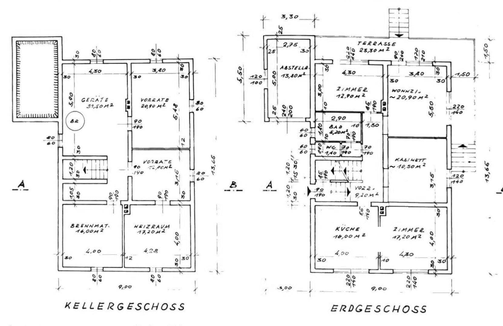 Grundriss Skizze