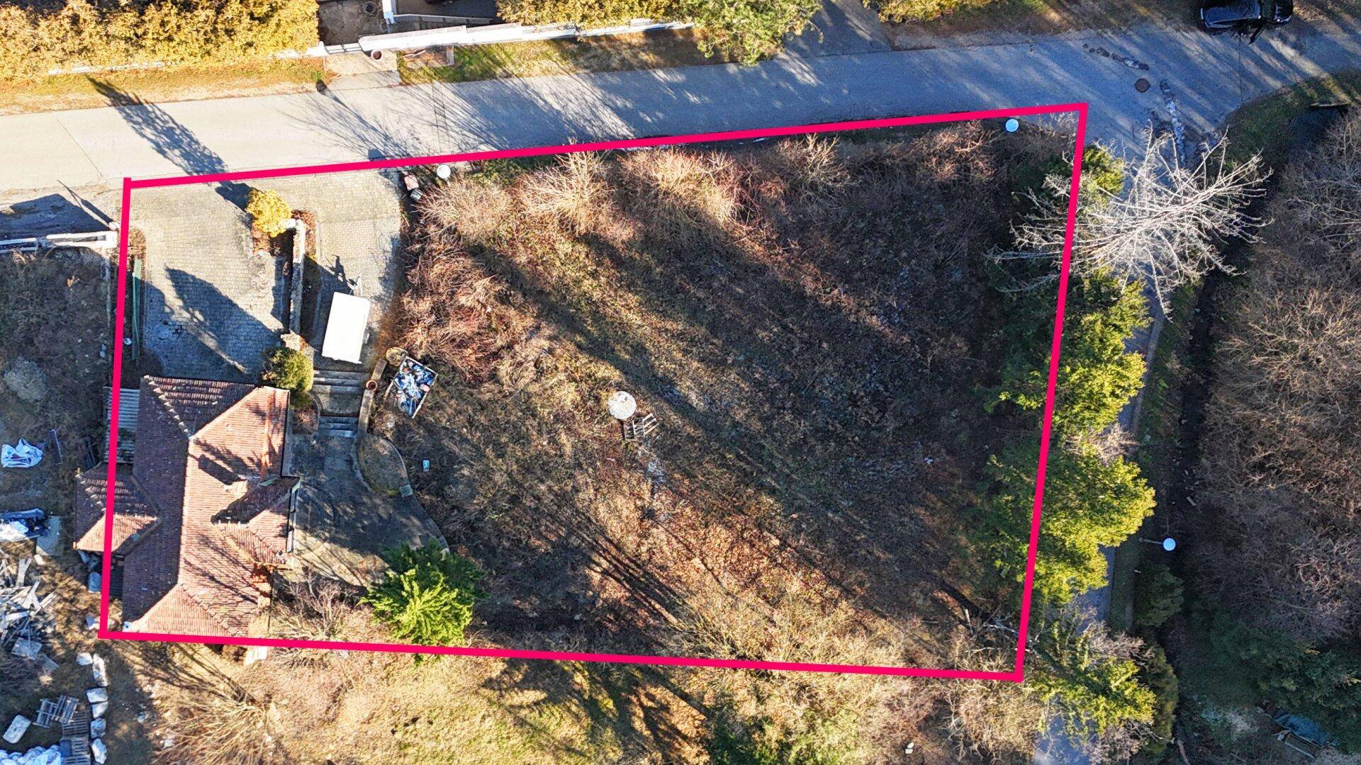 Südhang mit Althaus in bester Lage am Bartberg - Ansicht 2