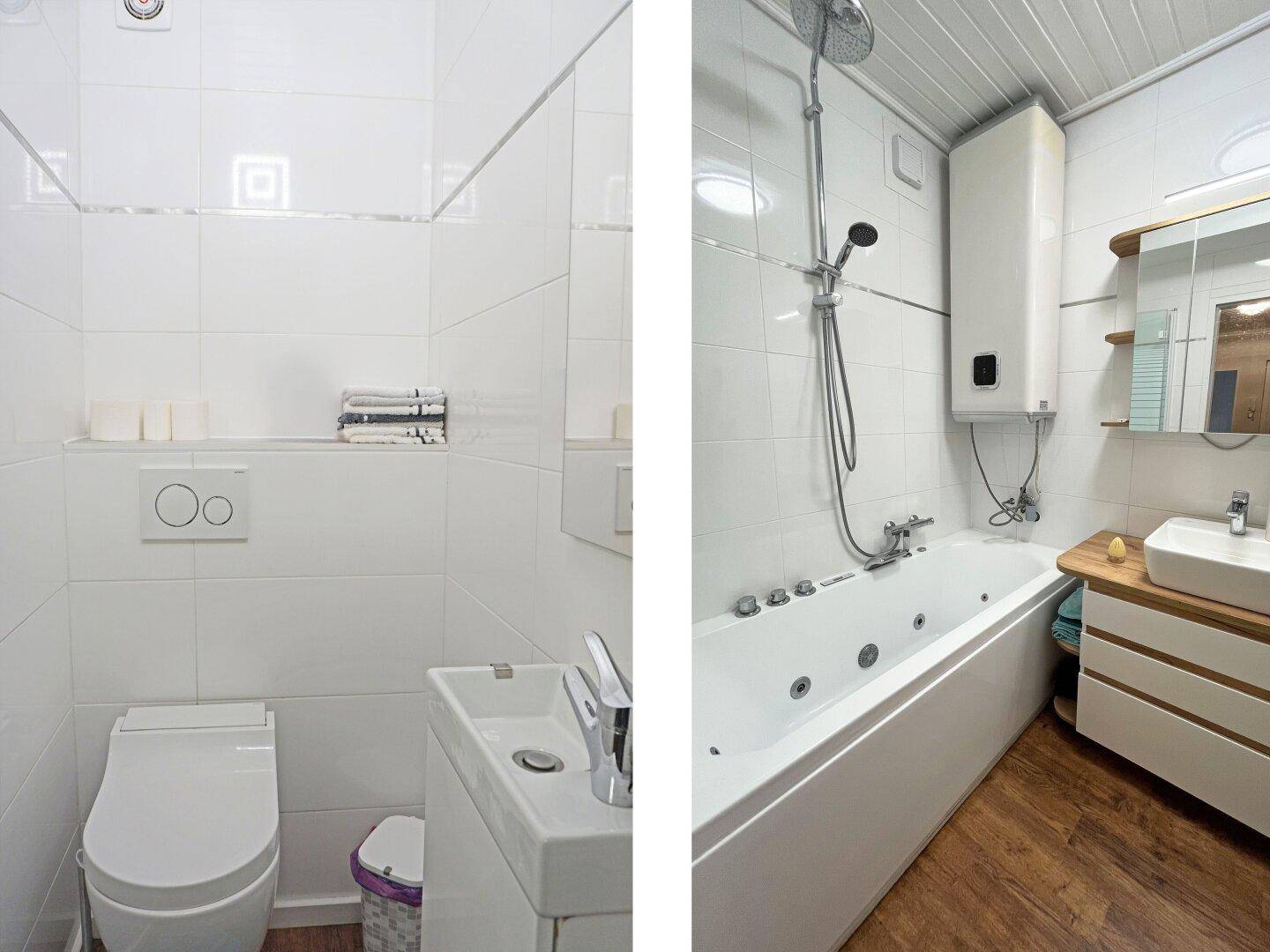 separates WC / Badezimmer