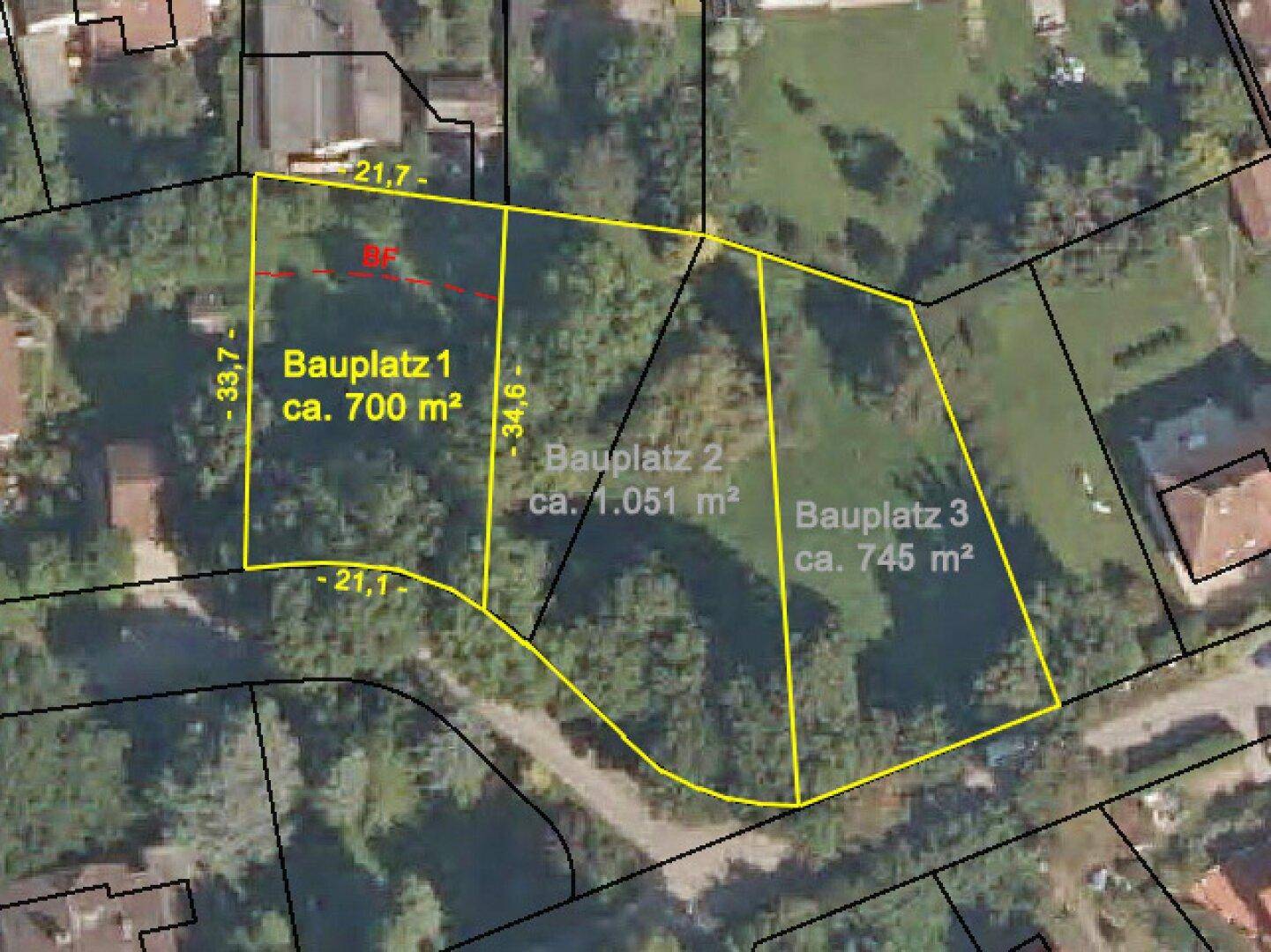 Baugrundstück in zentraler Ruhelage in Pressbaum - Aufschließung schon bezahlt! - Ansicht 6