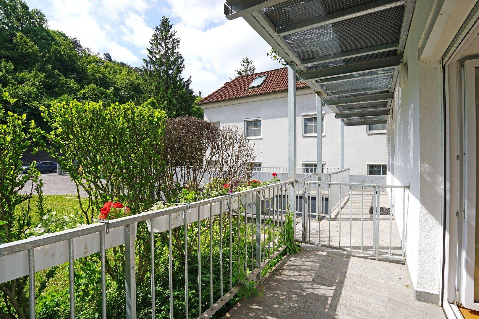 Südost-Terrasse vor Wohnküche