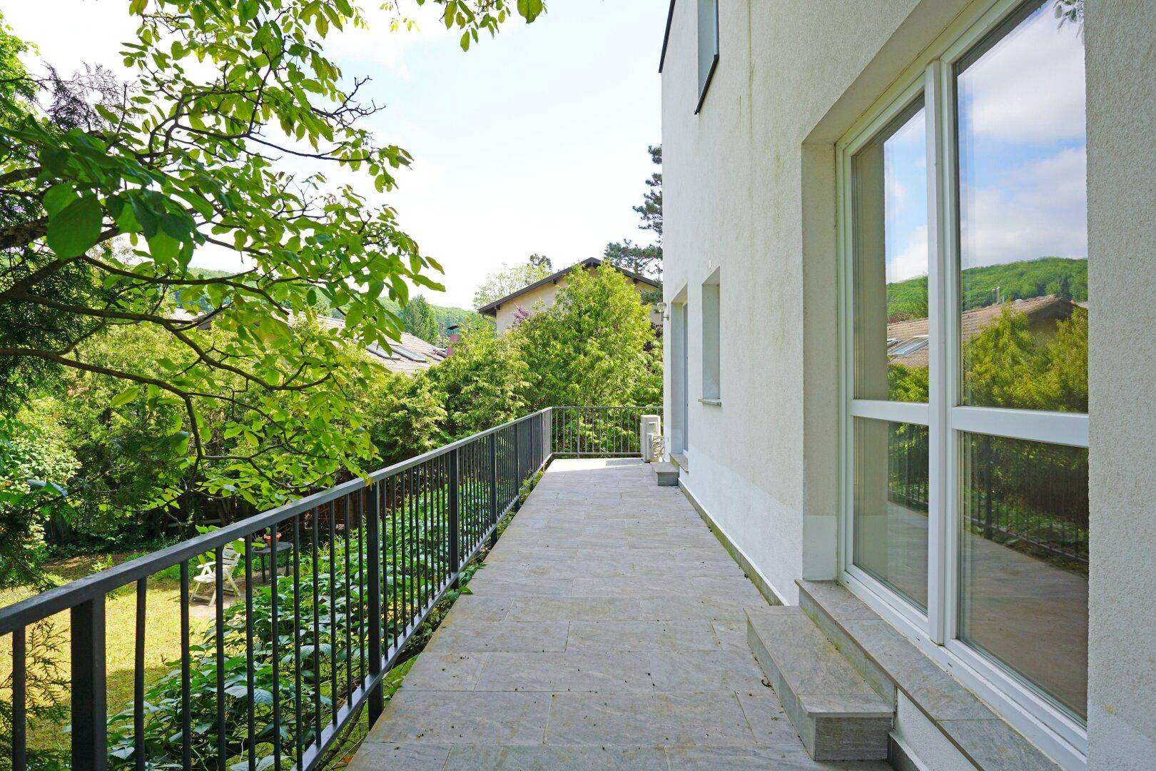 Terrasse nach Nordosten