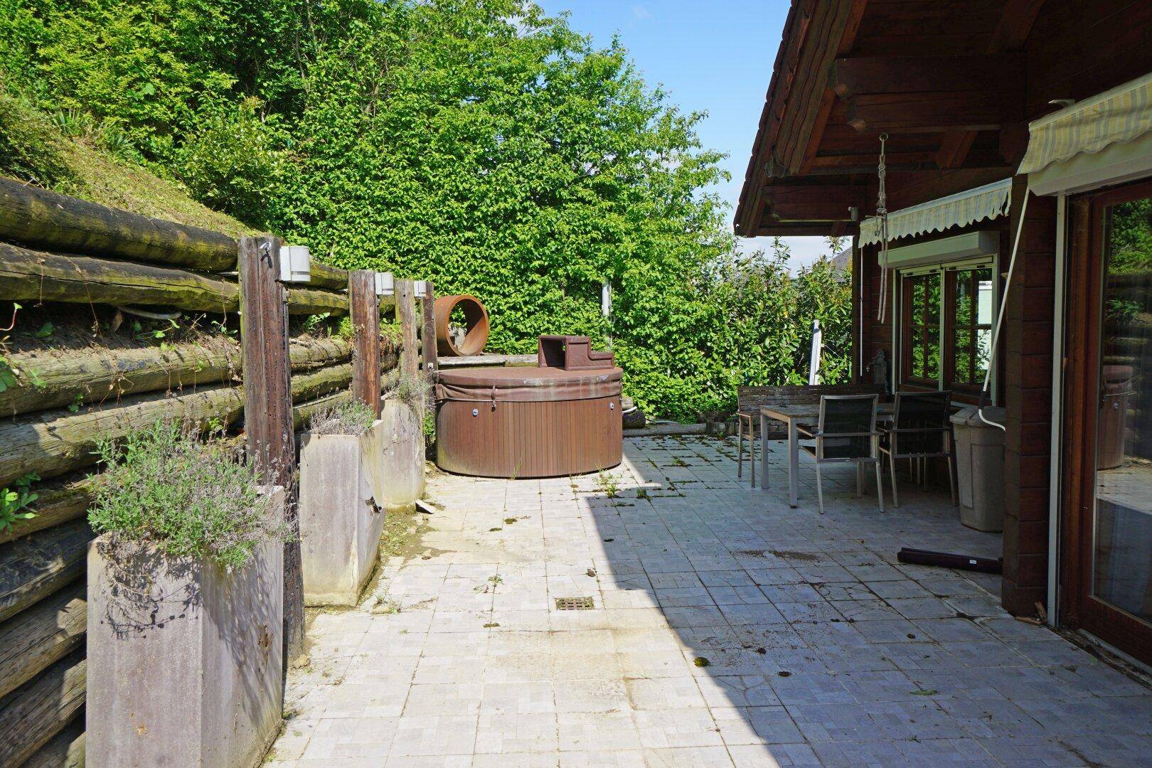 Terrasse Richtung West