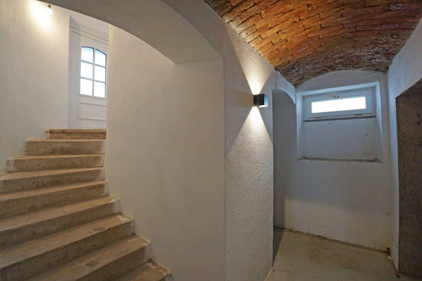 Stiegenhaus im Souterrain