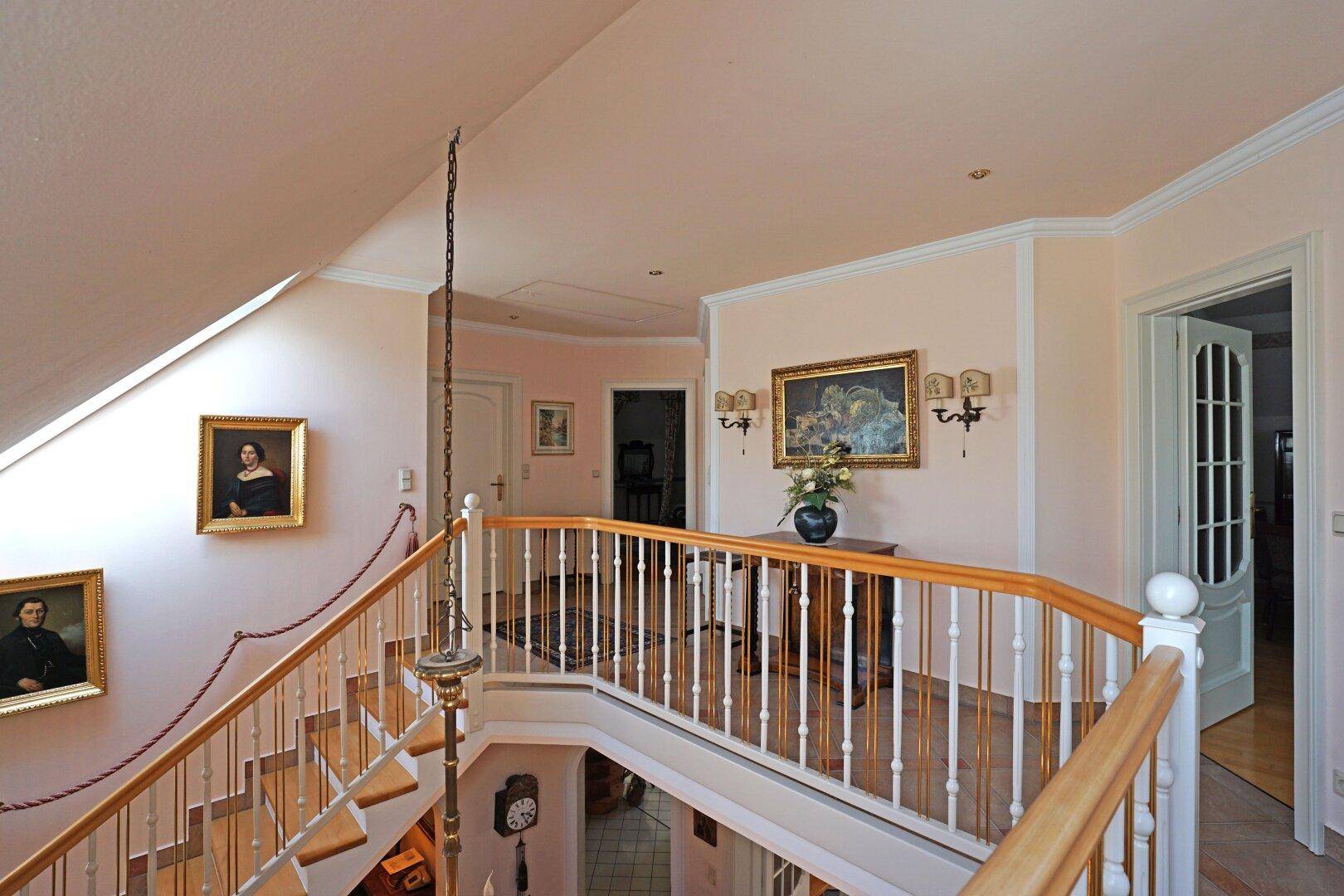 Galerie im Dachgeschoß