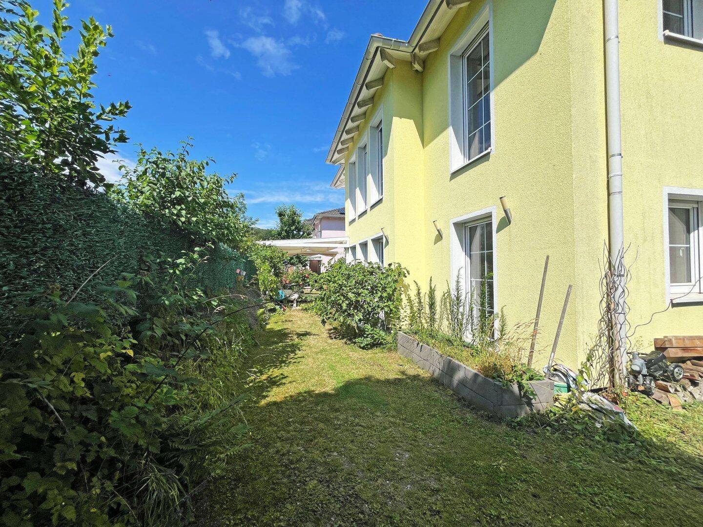 Garten südseitig