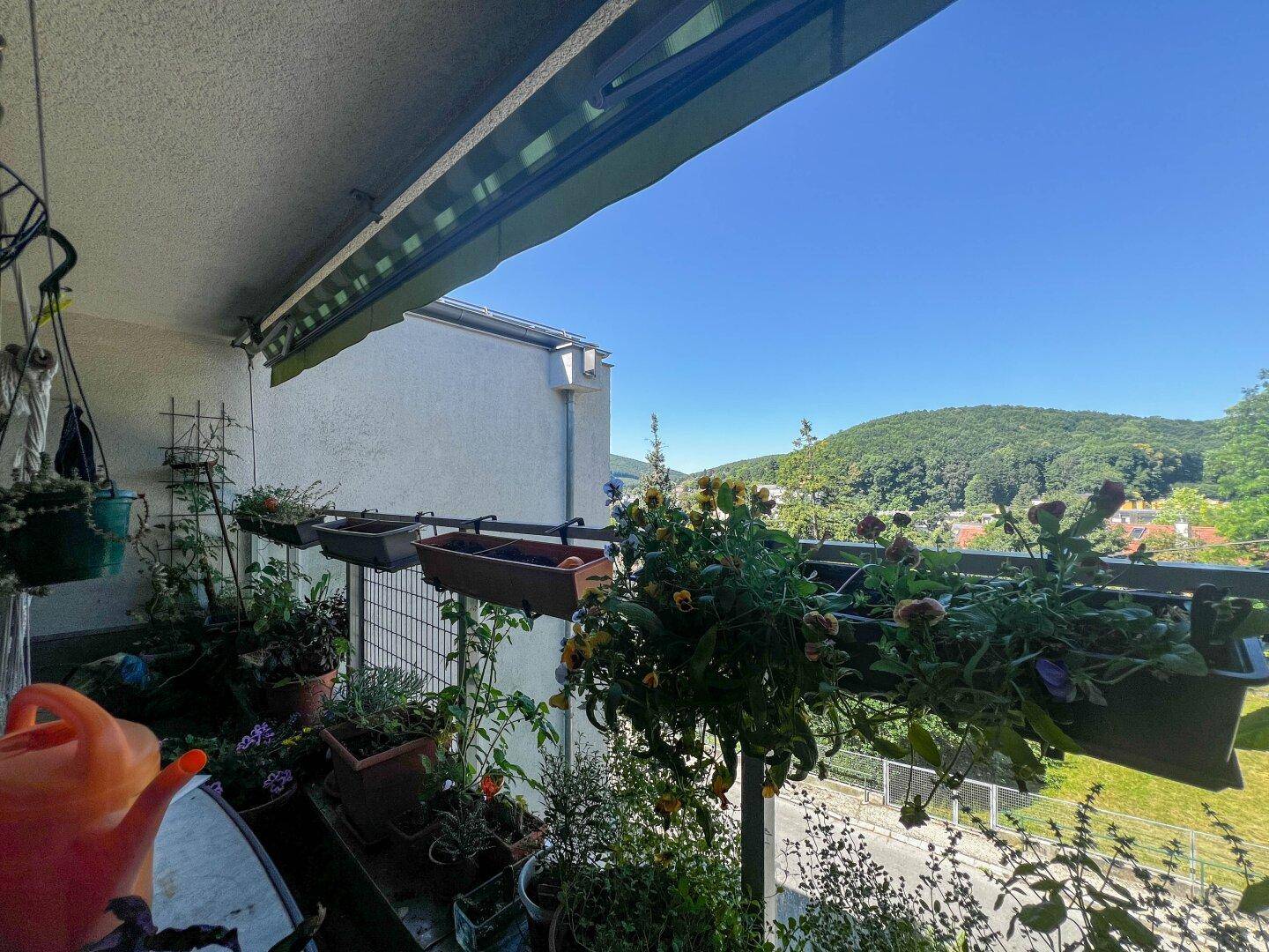 Loggia mit Fernblick