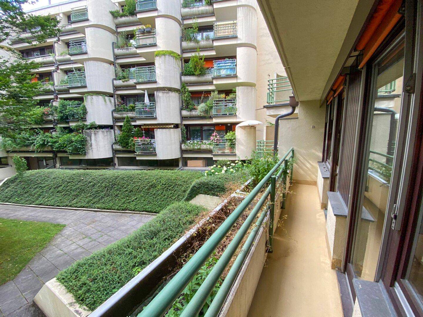 Balkon vor Zimmer 1 und 2