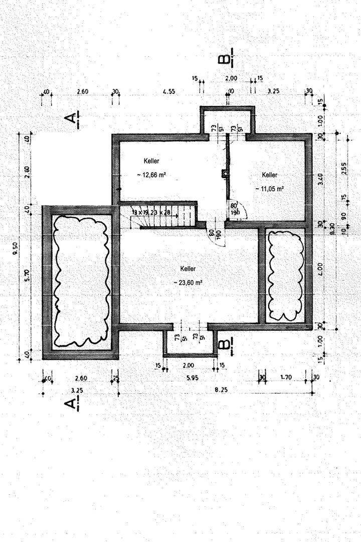 Grundriss Skizze Keller