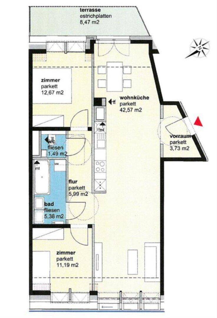 Wohnungsplan