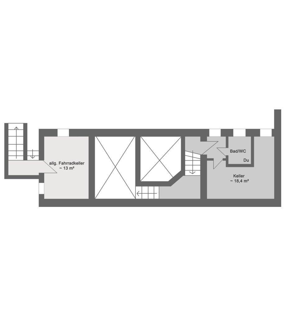 Planskizze Keller