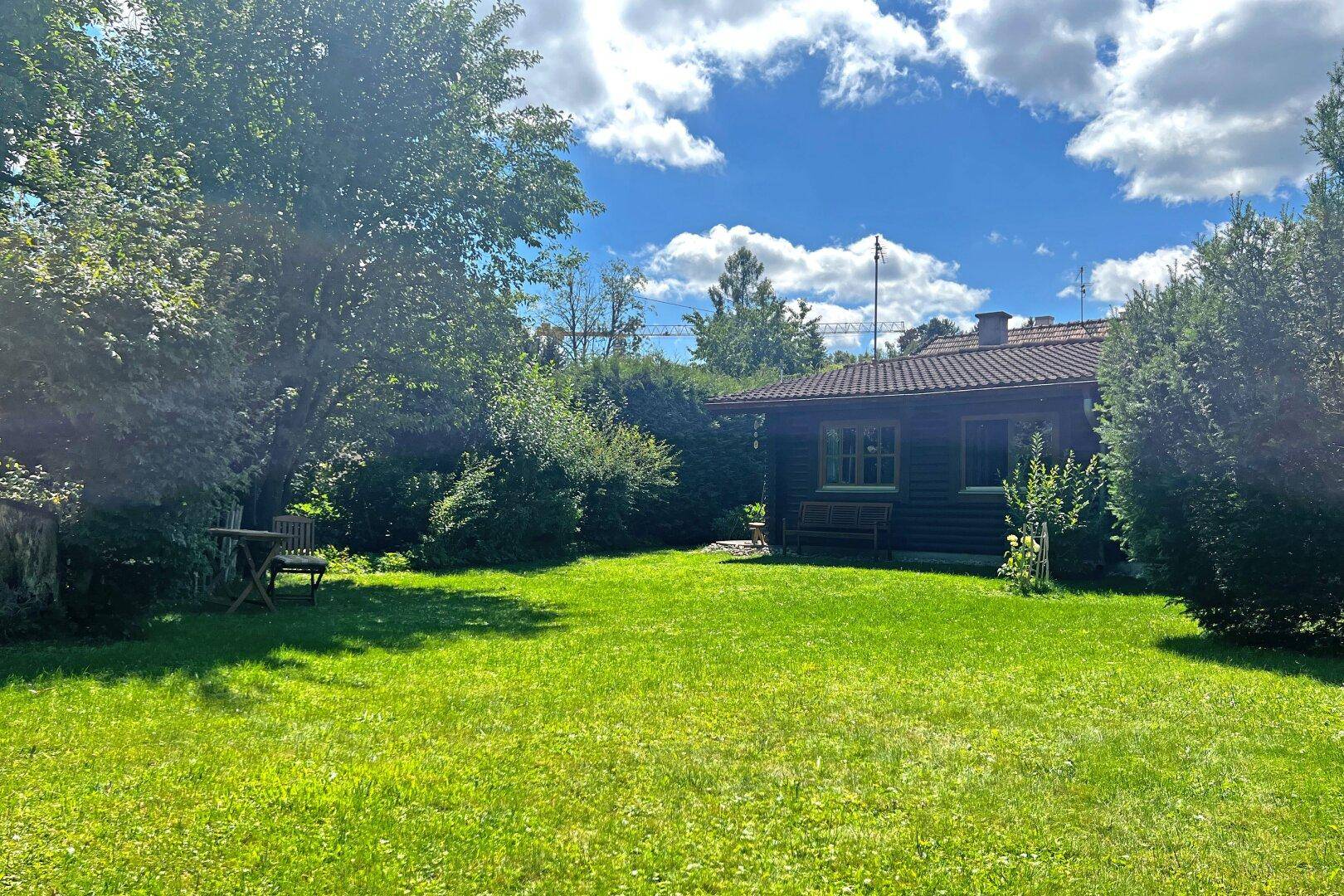 Sommerhaus und Garten