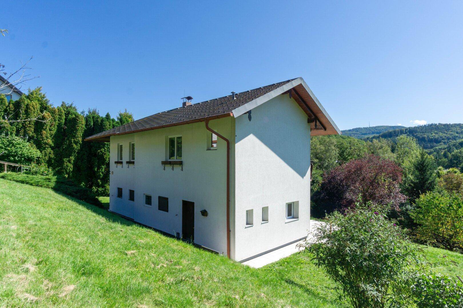nordwestliche Hausansicht