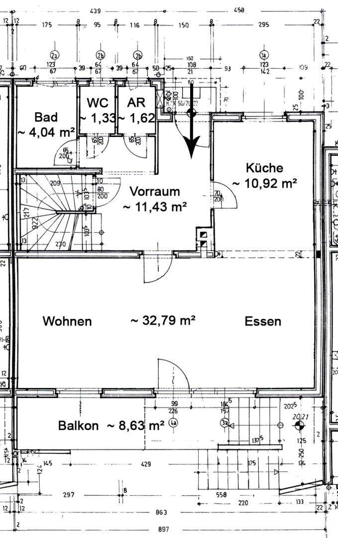 Skizze Erdgeschoß