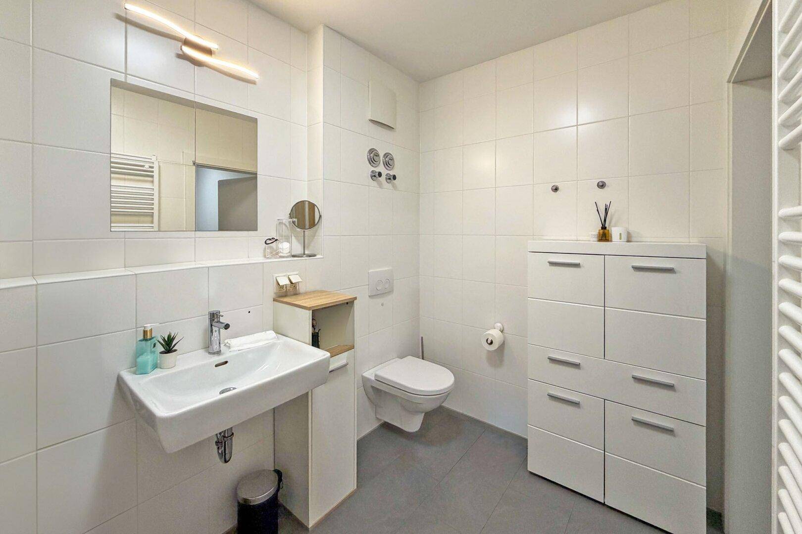 Badezimmer mit WC