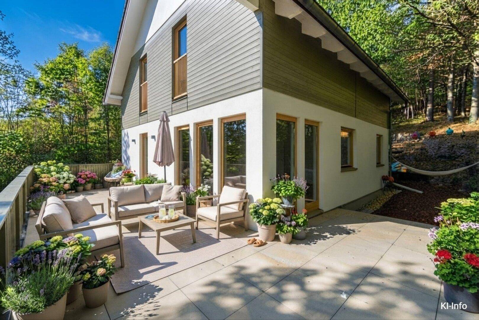 Visualisierung Terrasse