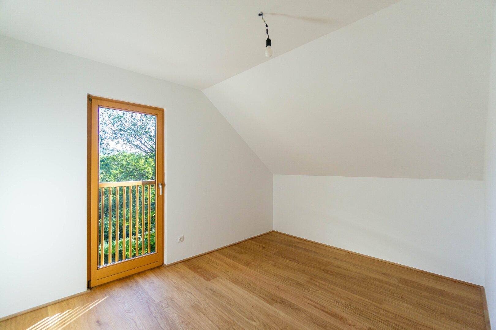 südliches Zimmer DG mit Ausblick