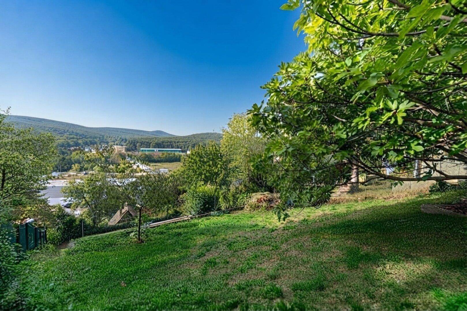 Garten mit Blick über das Wiental