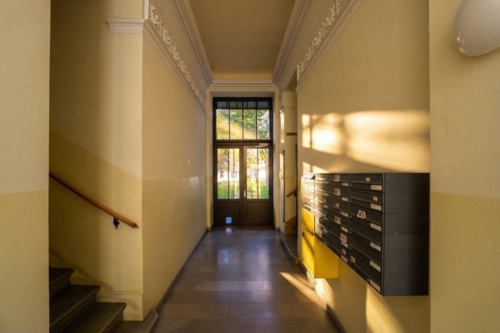 Ausgang in den Hausgarten