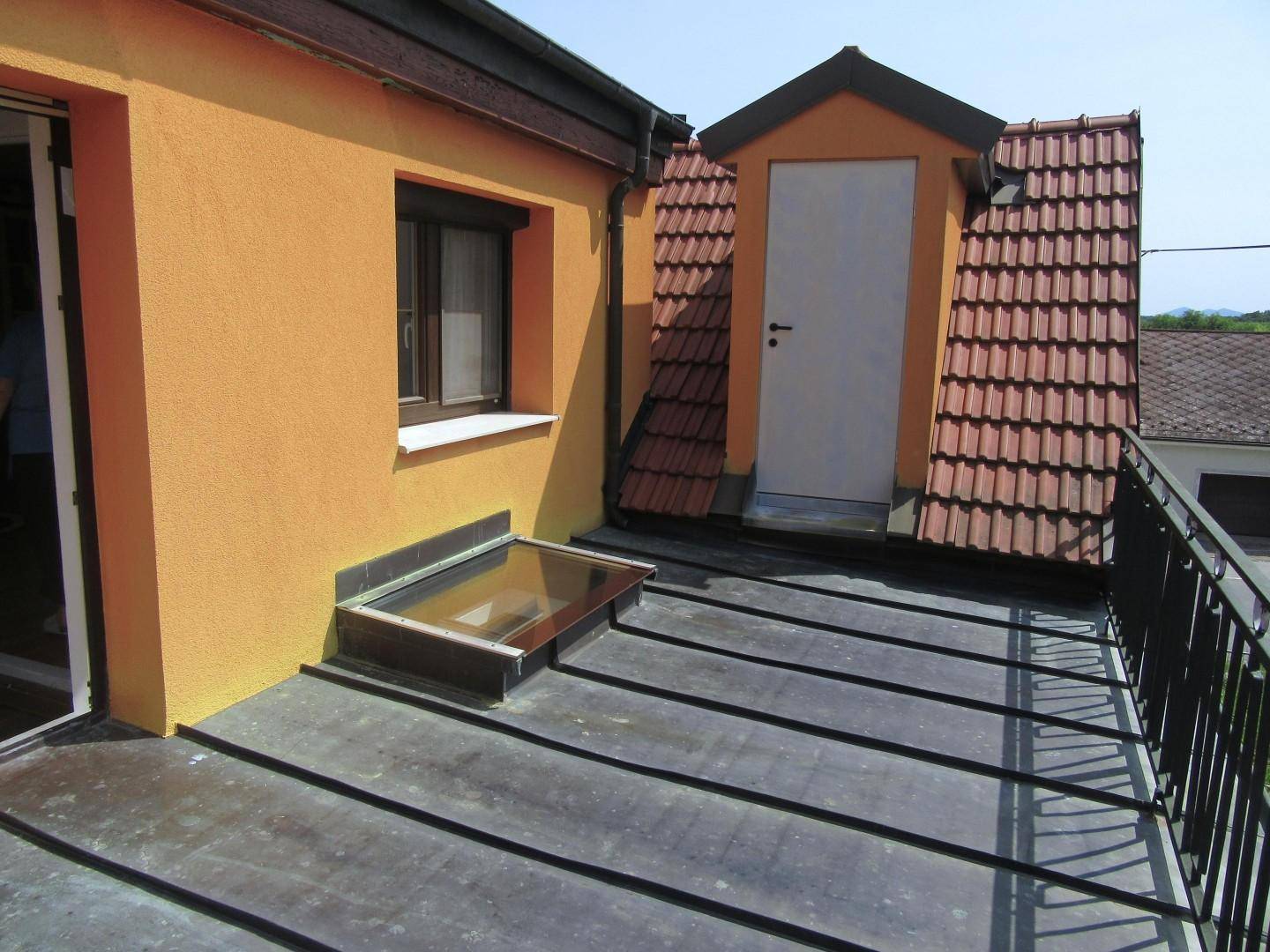 16 Dachterrasse mit Dachboden