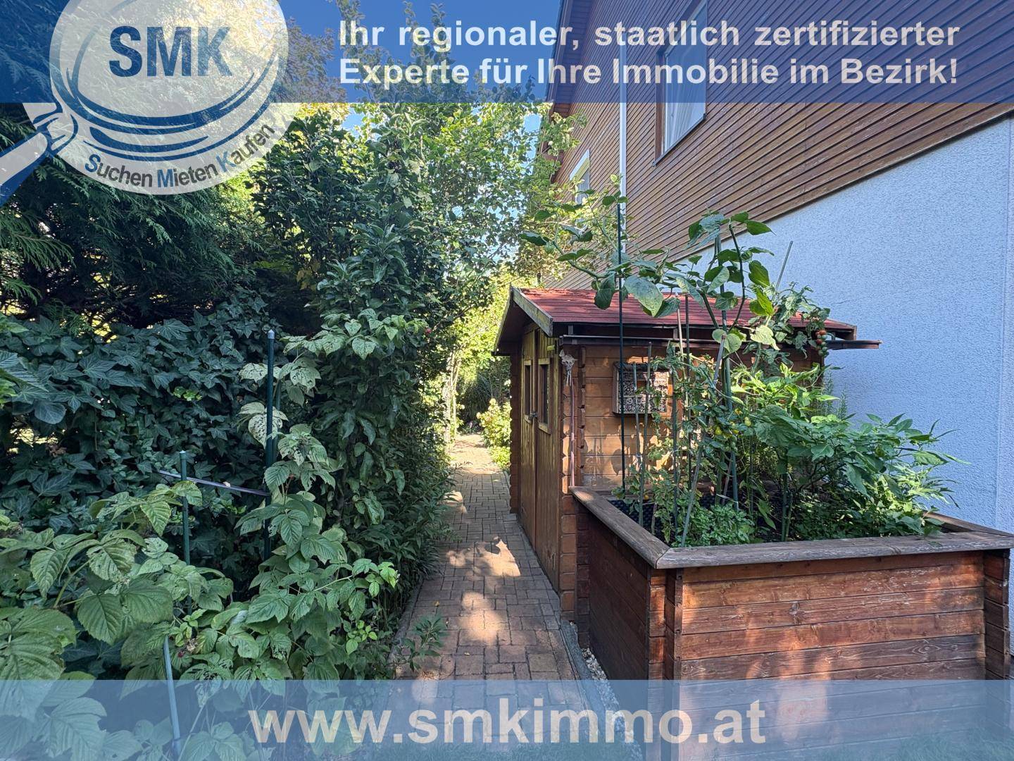 4 Gartenhütte-Hochbeet
