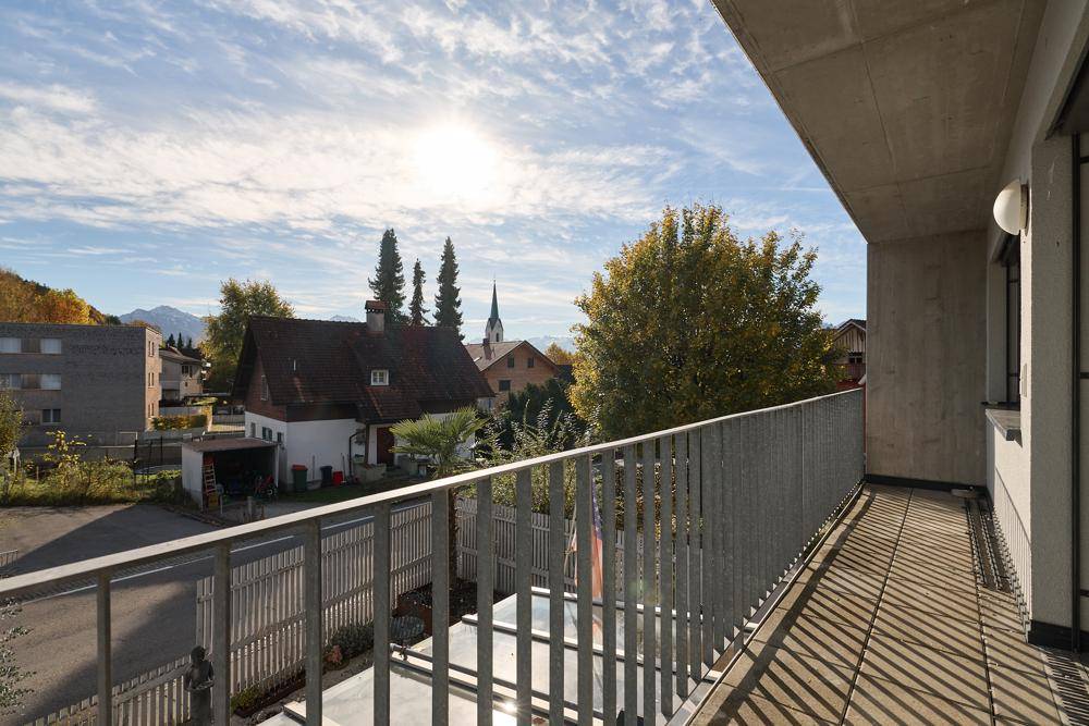 Balkon mit Aussicht