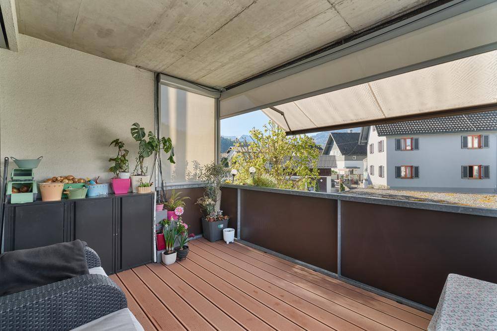 Schöner Balkon
