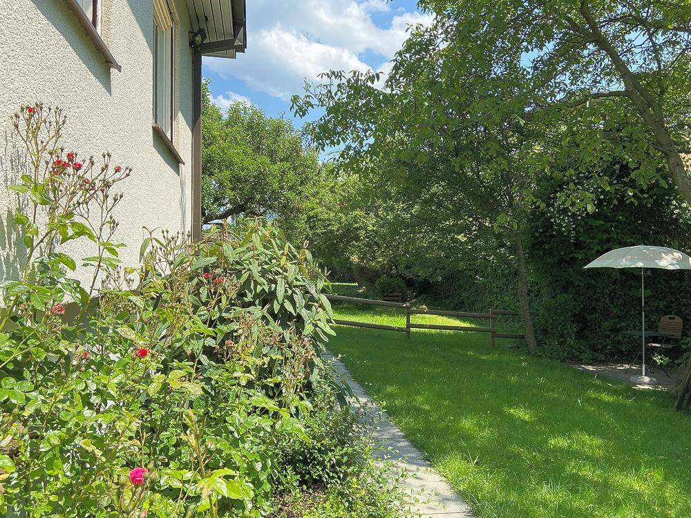 Garten mit Rosenduft