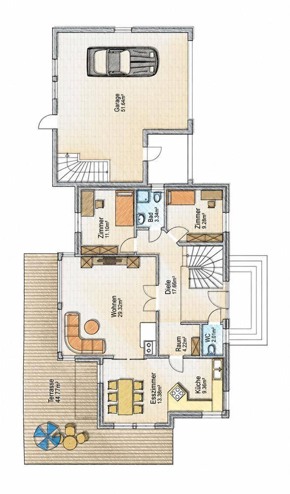 Haus – Ludesch, Unterfeld - Ansicht 2