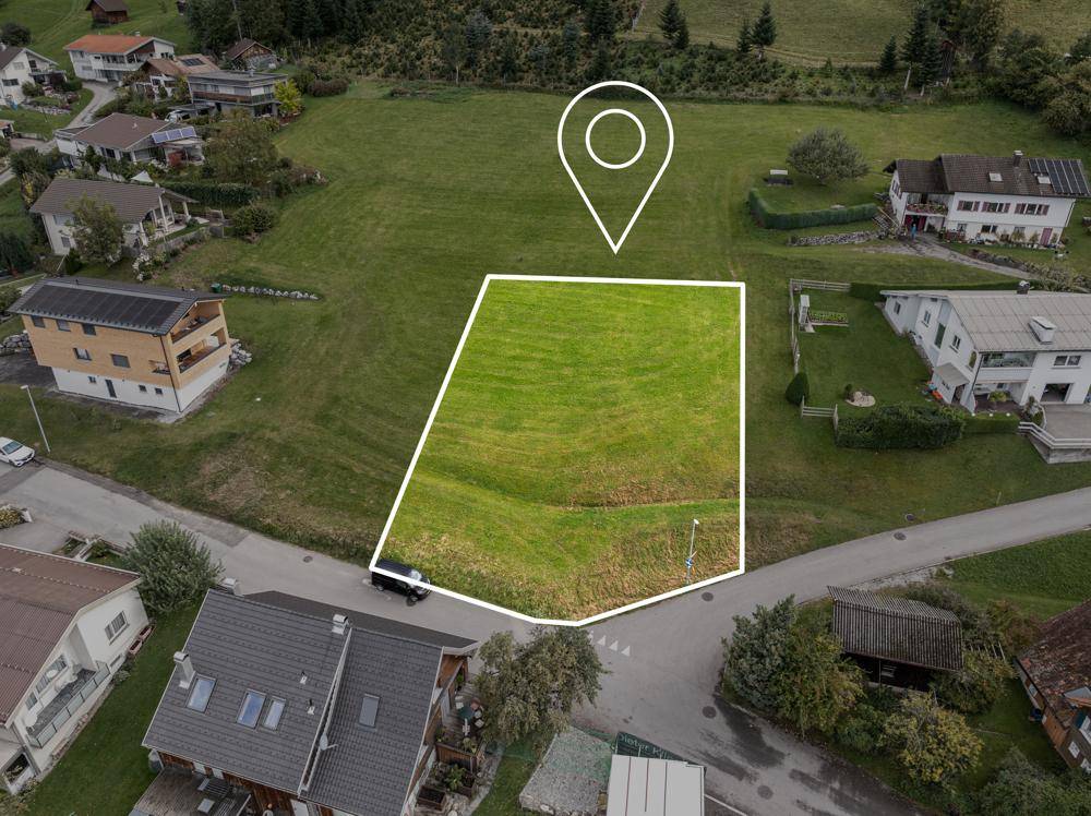 Exklusives Villengrundstück in Bestlage über Dornbirn - Ansicht 2