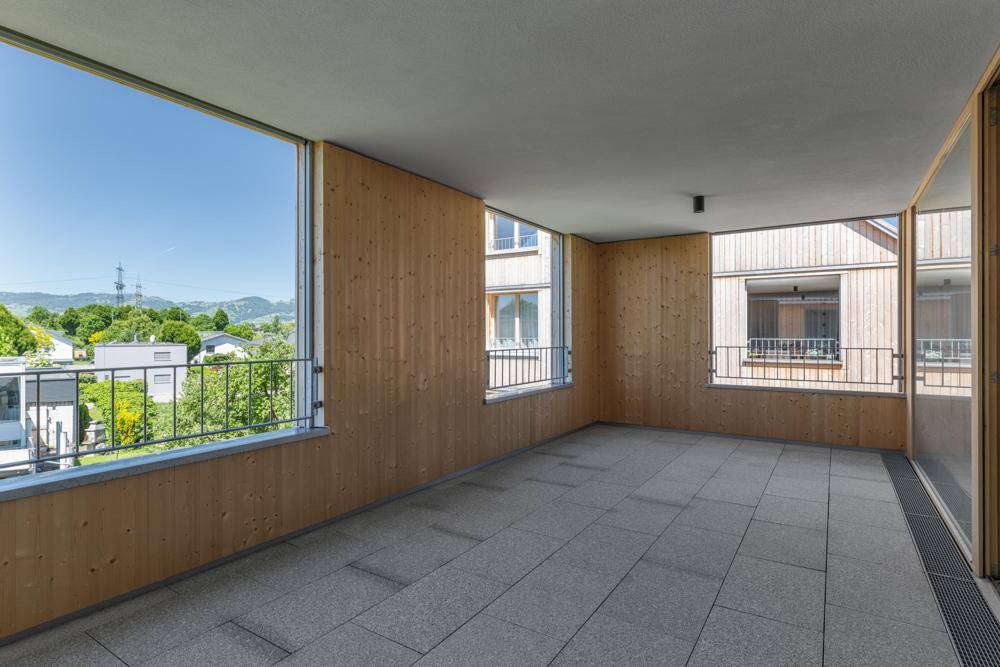 Großzügige Loggia