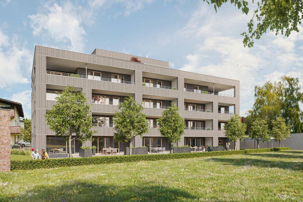 Aussenansicht zu den Terrassen
