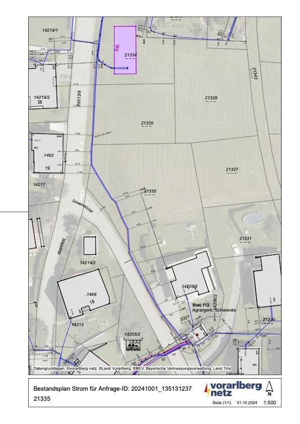 Exklusives Villengrundstück in Bestlage über Dornbirn - Ansicht 6