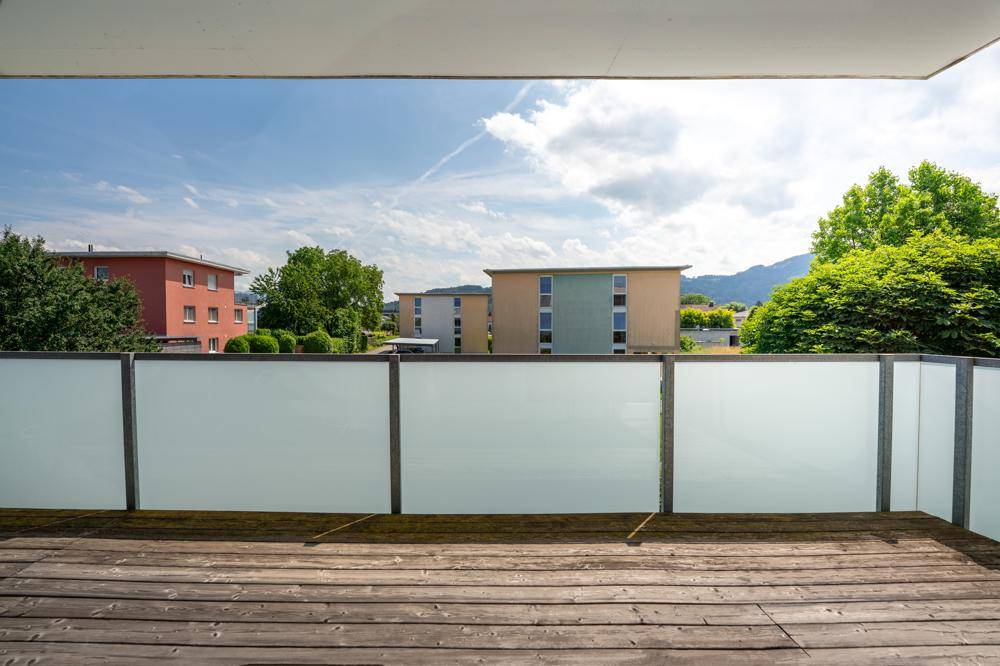 Terrasse und Ausblick